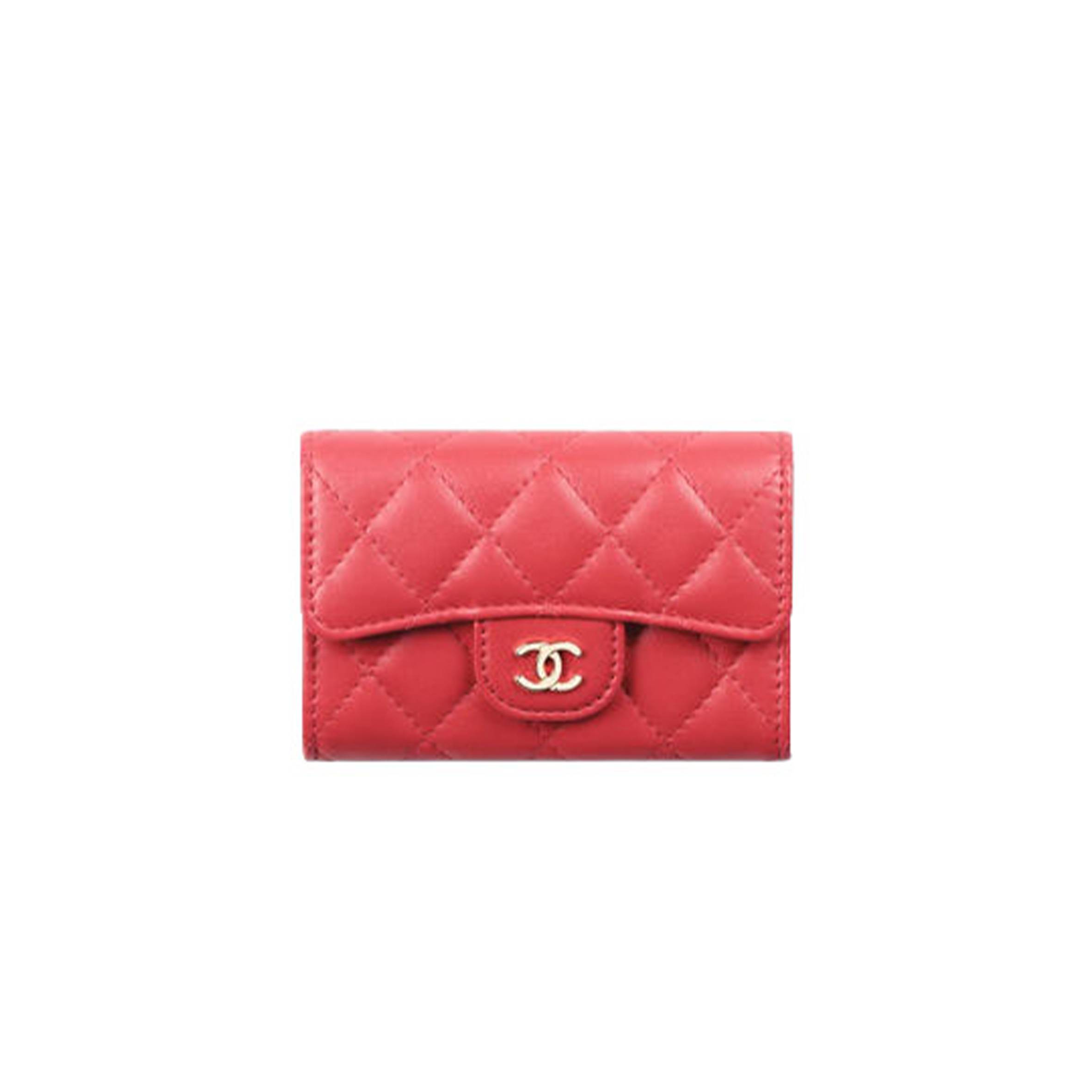 Ch*el classic card holder ap0214 y04059 ni685 （11.3*7.5*2.1cm）
